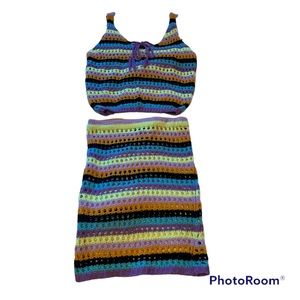 Say What knitted two piece | size Lg